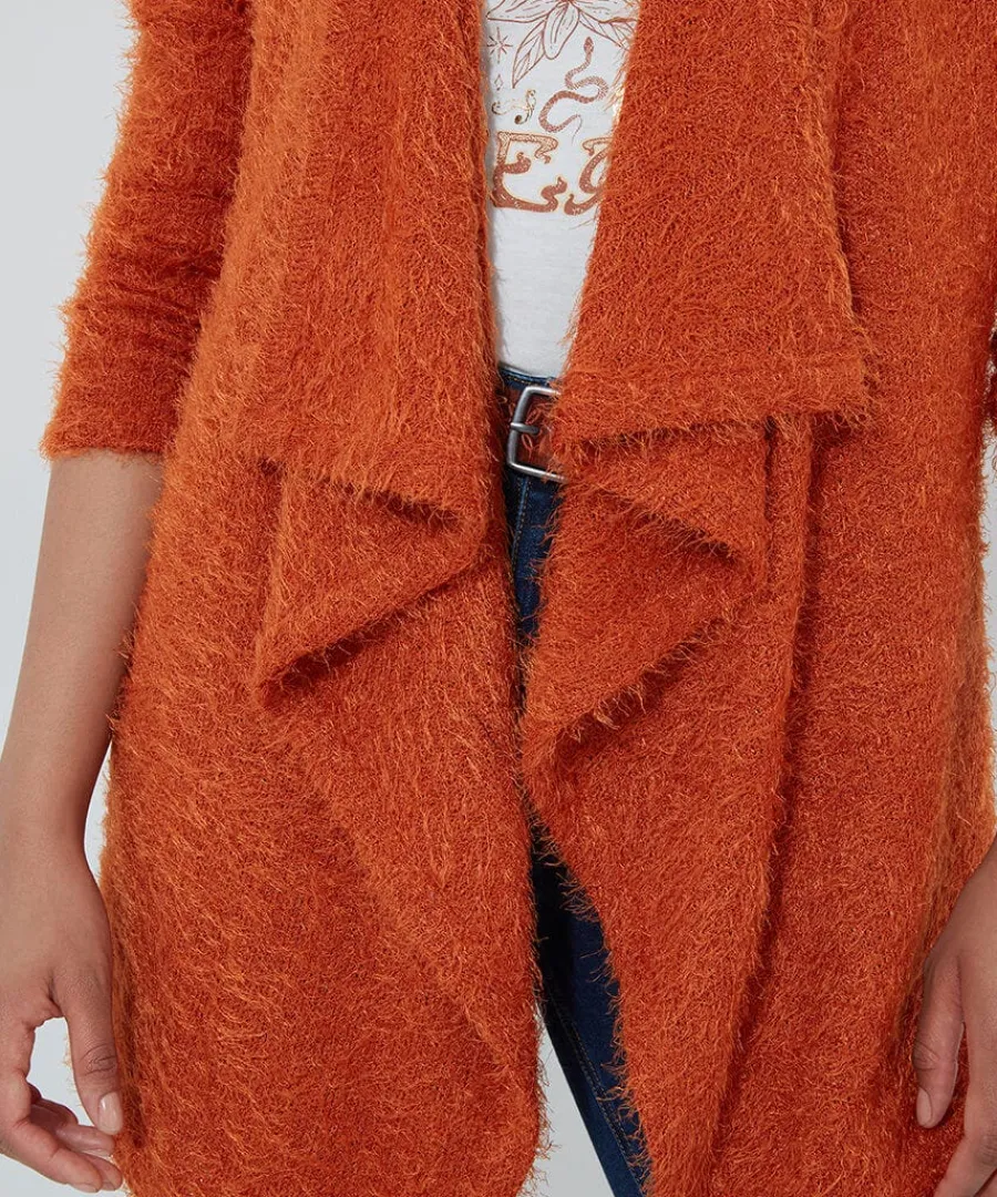 waterfall_cardigan_3.webp Cheap Joe Browns Waterfall Cardigan Orange