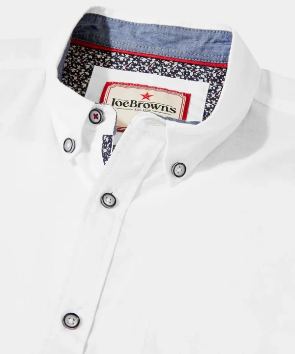 Sale Joe Browns Oxford Shirt White