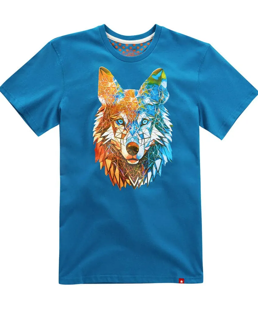 wild_wolf_tee_0.webp Store Joe Browns Wild Wolf Tee Blue