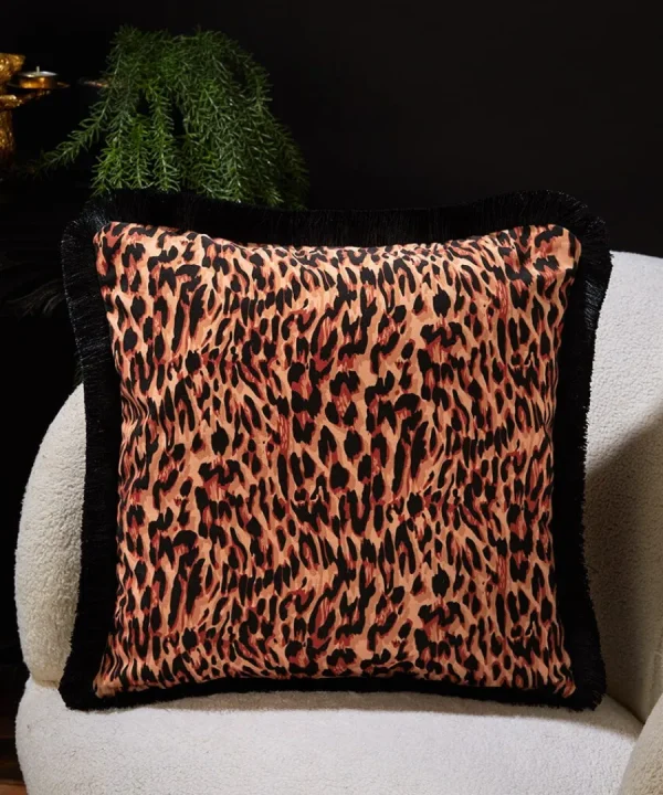 Fashion Joe Browns Wildly Untamed Reversible Cushion Black