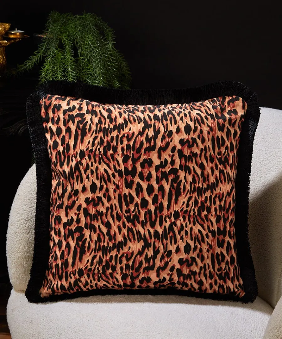 wildly_untamed_reversible_2.webp Fashion Joe Browns Wildly Untamed Reversible Cushion Black