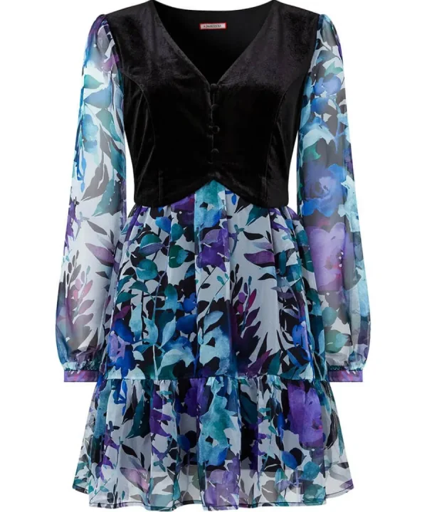 Store Joe Browns Willow Floaty Tunic Blue