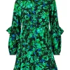 Outlet Joe Browns Winter Florals Tunic Dress Green