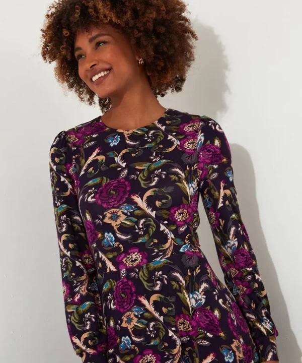 Online Joe Browns Winter Wonders Jersey Dress Purple