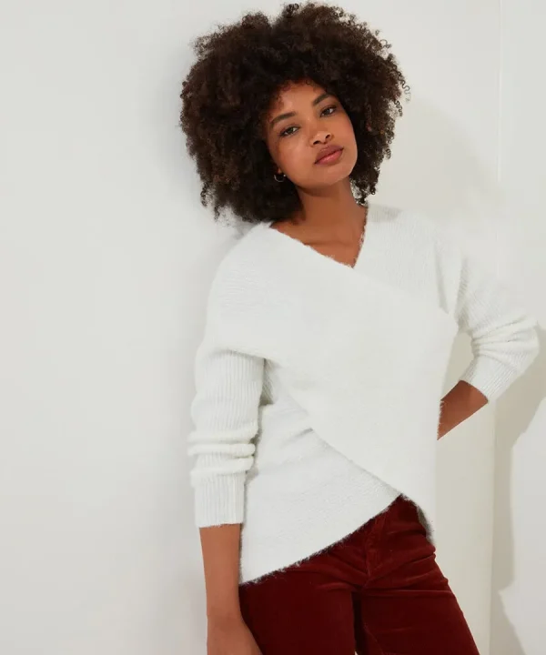 Discount Joe Browns Wonderful Wrap Jumper Cream
