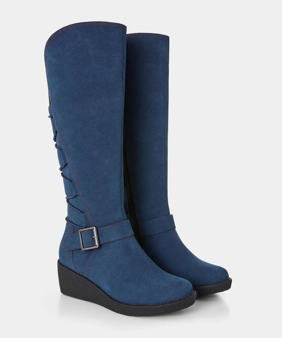 woodland_walk_tall_boots_2.webp Cheap Joe Browns Woodland Walk Tall Boots Blue
