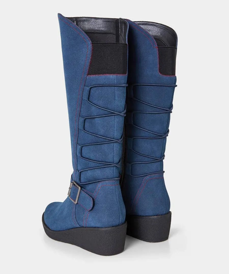 woodland_walk_tall_boots_4.webp Cheap Joe Browns Woodland Walk Tall Boots Blue