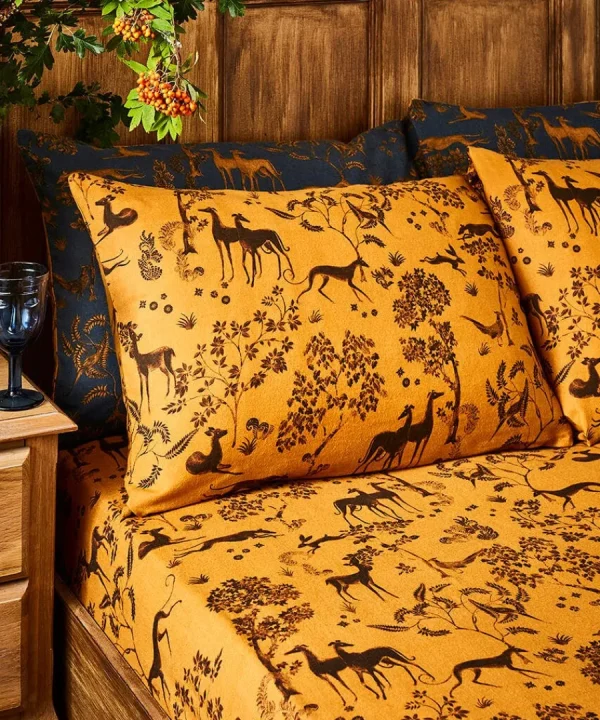Online Joe Browns Woodland Wanderer Brushed Cotton Matching Bedding Orange