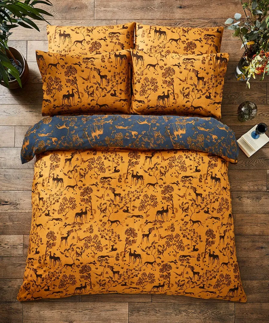 woodland_wanderer_brushed_0.webp New Joe Browns Woodland Wanderer Brushed Cotton Duvet Set Navy