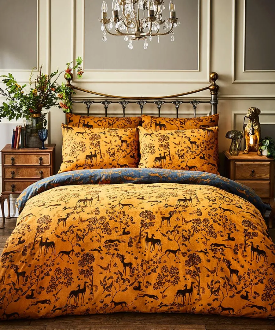 woodland_wanderer_brushed_2.webp New Joe Browns Woodland Wanderer Brushed Cotton Duvet Set Navy