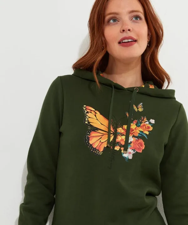 Sale Joe Browns Woodland Wonder Hoodie Forest Green