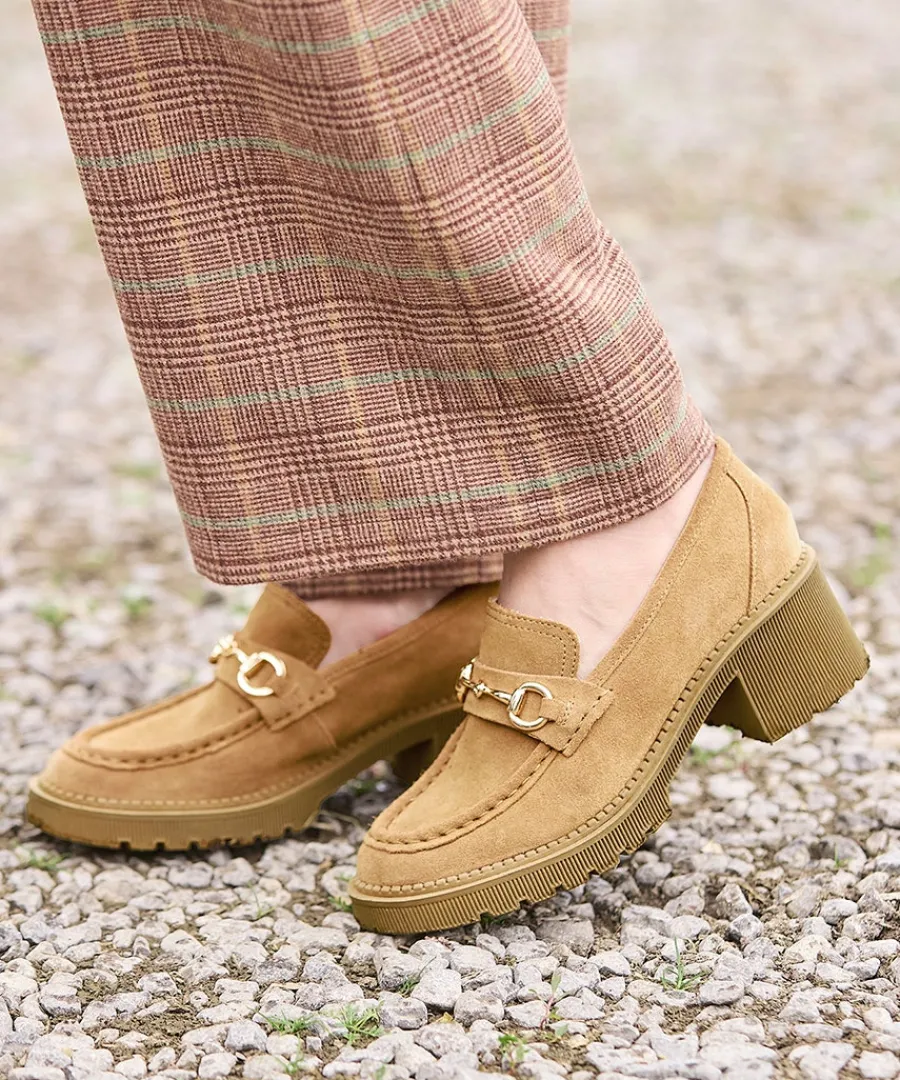 your_choice_chunky_suede__4.webp Clearance Joe Browns Your Choice Chunky Suede Shoes Tan