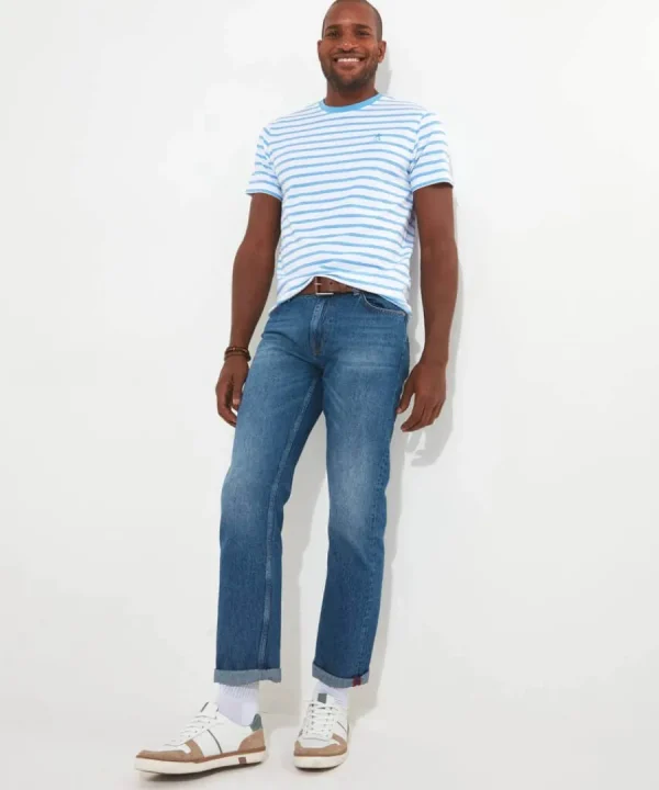 Cheap Joe Browns Beyond Basic Stripe Tee Pale Blue / Navy/ White / Red / White/Purple