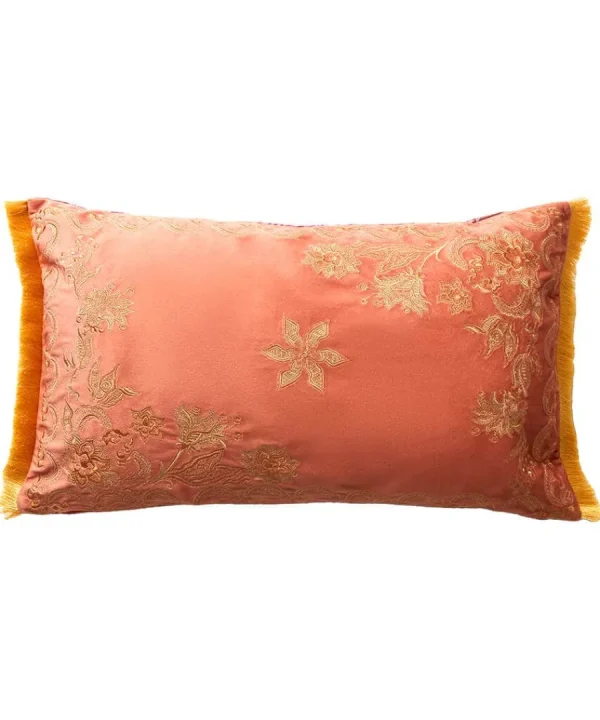 Cheap Joe Browns Bohemian Bloom Reversible Cushion Orange