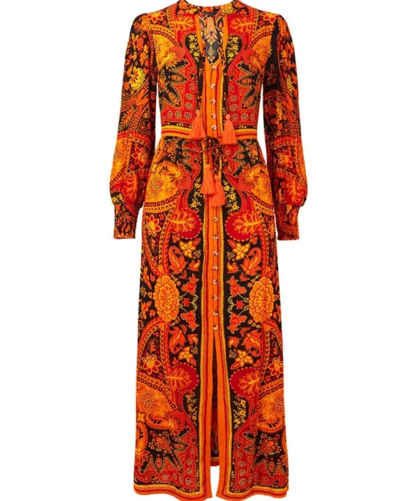 Best Sale Joe Browns Bohemian Dreams Dress Orange