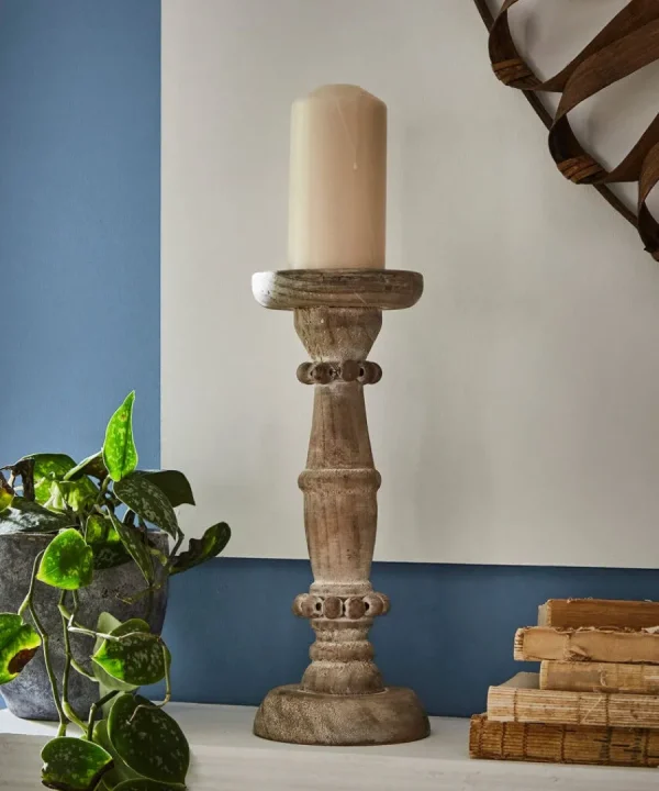 Best Sale Joe Browns Charming Beaded Candle Holder Beige