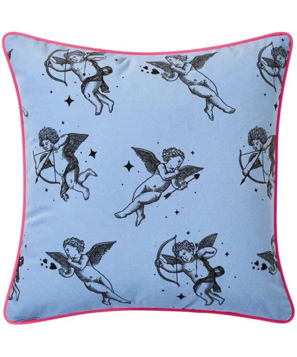 Cheap Joe Browns Dreamy Cherub Reversible Cushion Blue
