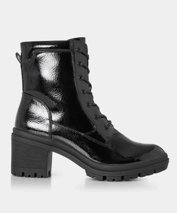 Flash Sale Joe Browns Go Getter Patent Boots Black
