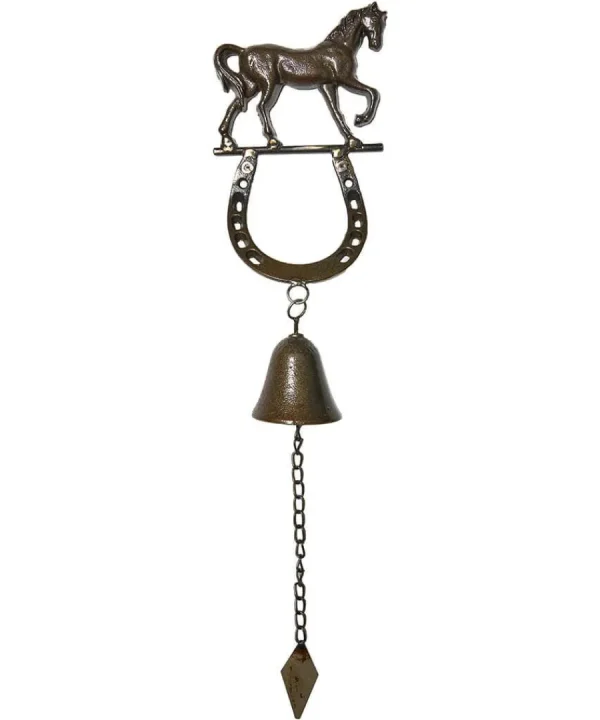 Shop Joe Browns Heritage Horse And Shoe Wall Bell Black