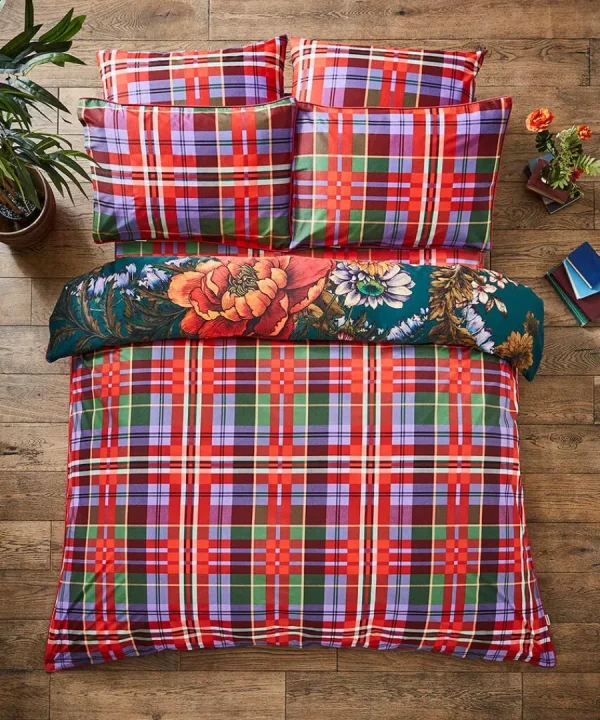 Cheap Joe Browns Highland Botanicals Reversible Duvet Set Multi