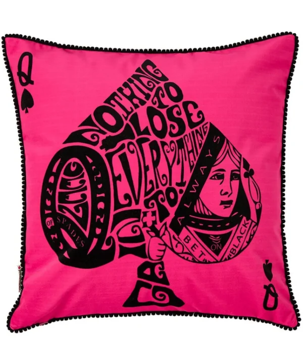 Best Joe Browns Nothing To Lose Reversible Cushion Pink