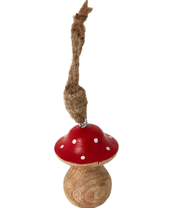 Discount Joe Browns Set Of 2 Woodland Winter Hanging Christmas Decorations Red