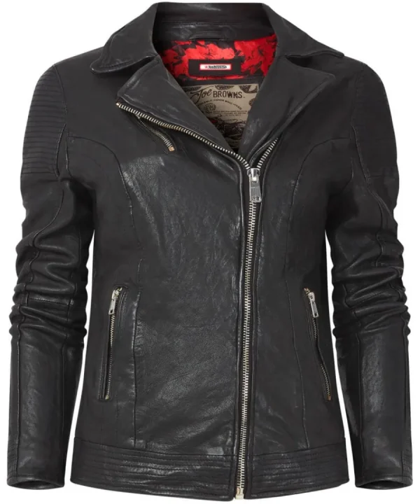 Flash Sale Joe Browns The Forever Leather Jacket Black