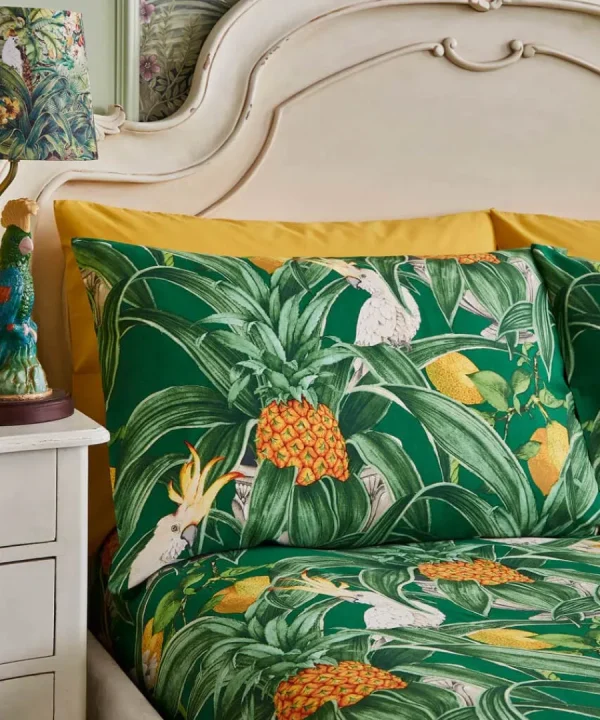 Best Sale Joe Browns Totally Tropical Matching Bedding Green